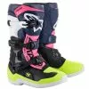 Alpinestars Youth Tech 3S V2 Black Blue Pink Boots - Black/Blue/Pink - 4 -Outlet Helmets Store AS201401817604