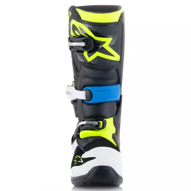 Alpinestars Tech 7S Youth Boots - Black/Enamel/Blue/Yellow - 5 6 Alpinestars Tech 7S Youth Boots - Black/Enamel/Blue/Yellow - 5 - Image 4