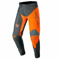 Alpinestars 2022 Racer Supermatic Pants - Anthracite/Orange - 34