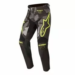 Alpinestars Youth Racer Tactical Black And Yellow Pants - Black - 28 - Youth