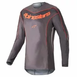 Alpinestars 2023 Fluid Lurve Jersey - Magnet/Red - M