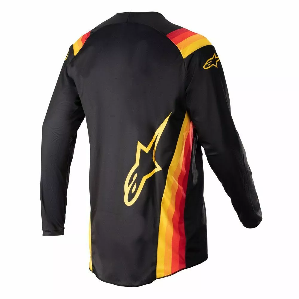 Alpinestars 2023 Fluid Corsa Jerseys - Black - S 4 Alpinestars 2023 Fluid Corsa Jerseys - Black - S - Image 2