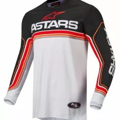 Alpinestars 2022 Fluid Speed - Black/Grey/Red - S