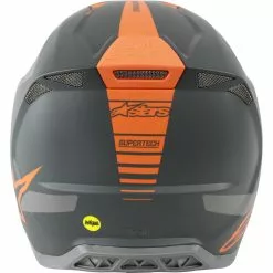 Alpinestars SM-10 Meta Black Grey Orange Helmet -Outlet Helmets Store AS8300219144158 p 2
