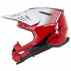 Alpinestars SM-10 Dyno Red White Helmet - Red/White - XL