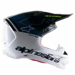 Alpinestars Supertech M8 Radium 2 Helmet - Blue/White/Black - M 11 Alpinestars Supertech M8 Radium 2 Helmet - Blue/White/Black - M -Outlet Helmets Store AS8301423970262 p 2