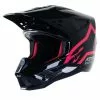 Alpinestars SM5 Compass Helmet - Black/Pink - XS -Outlet Helmets Store AS8303220183960 p