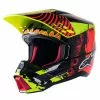 Alpinestars SM5 Solar Flare Helmet - Black/Red/Yellow - M -Outlet Helmets Store AS8305722135562 p