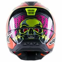 Alpinestars SM5 Solar Flare Helmet - Black/Red/Yellow - M 13 Alpinestars SM5 Solar Flare Helmet - Black/Red/Yellow - M -Outlet Helmets Store AS8305722135562 p 4