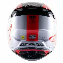 Alpinestars Limited Edition Supertech M10 Acumen Helmet - Fluro Red/Black/Silver - S -Outlet Helmets Store AS8307323331956 p 2