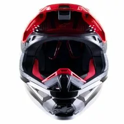 Alpinestars Limited Edition Supertech M10 Acumen Helmet - Fluro Red/Black/Silver - S -Outlet Helmets Store AS8307323331956 p 5