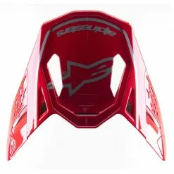Alpinestars Supertech M10 Acumen Limited Edition Visor - Red/Black/Silver - OS
