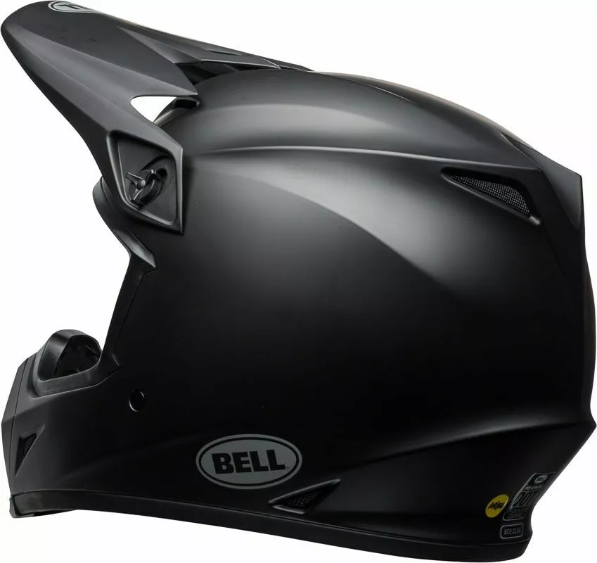 Bell 2023 MX-9 MIPS Solid Matte Black Helmet - Unisex - X-Small - Adult - Black 8 Bell 2023 MX-9 MIPS Solid Matte Black Helmet - Unisex - X-Small - Adult - Black - Image 6