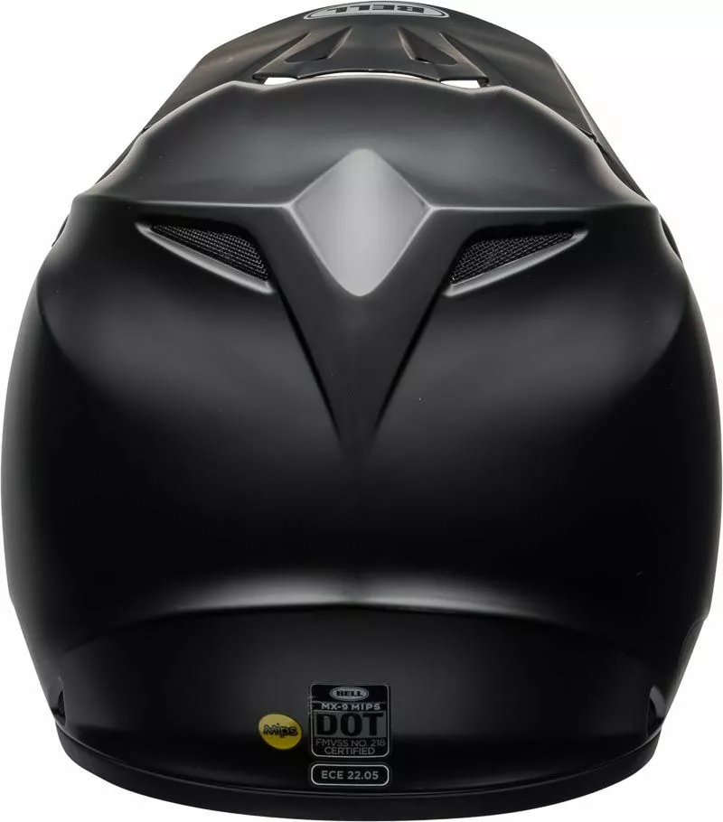 Bell 2023 MX-9 MIPS Solid Matte Black Helmet - Unisex - X-Small - Adult - Black 9 Bell 2023 MX-9 MIPS Solid Matte Black Helmet - Unisex - X-Small - Adult - Black - Image 7