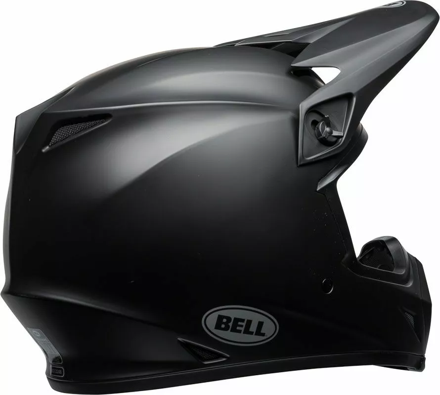 Bell 2023 MX-9 MIPS Solid Matte Black Helmet - Unisex - X-Small - Adult - Black 10 Bell 2023 MX-9 MIPS Solid Matte Black Helmet - Unisex - X-Small - Adult - Black - Image 8