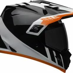 Bell MX-9 Adventure MIPS Dash Black White Orange Helmet