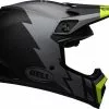 Bell MX-9 MIPS Strike Helmet - Matte Grey/Black/Yellow - XL -Outlet Helmets Store BE7110384