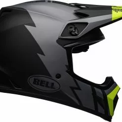 Bell MX-9 MIPS Strike Helmet - Matte Grey/Black/Yellow - XL