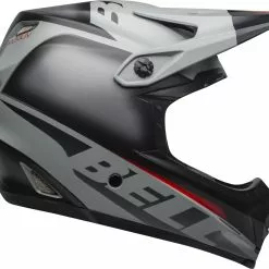 Bell Youth Moto9 Mips Glory Matte Black And Crimson Helmet - Unisex - Small/Medium - Youth - Black/Crimson