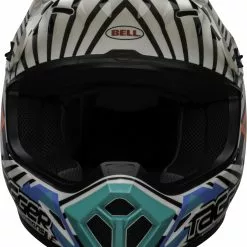 Bell MX-9 MIPS Tagger Check Me Out Helmet - White - Large - Adult -Outlet Helmets Store BE7118338 p 2