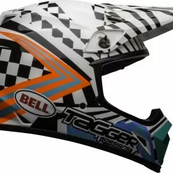 Bell MX-9 MIPS Tagger Check Me Out Helmet - White - Large - Adult