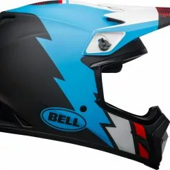 Bell MX-9 MIPS Strike Matte Black Blue White