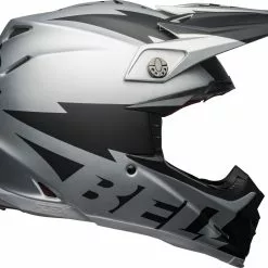 Bell Moto-9 Flex Breakaway Helmet -Matte Silver/Black - M
