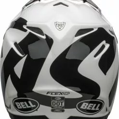 Bell Moto-9 Flex Fasthouse Newhall White Black Helmet - Unisex - Medium - Adult - White/Black 7 Bell Moto-9 Flex Fasthouse Newhall White Black Helmet - Unisex - Medium - Adult - White/Black -Outlet Helmets Store BE7122677 2