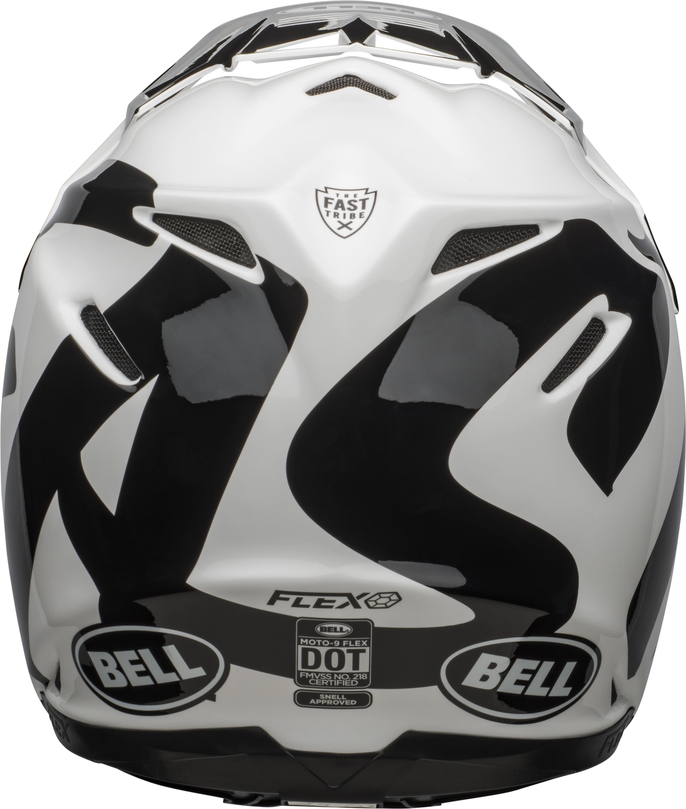 Bell Moto-9 Flex Fasthouse Newhall White Black Helmet - Unisex - Medium - Adult - White/Black 5 Bell Moto-9 Flex Fasthouse Newhall White Black Helmet - Unisex - Medium - Adult - White/Black - Image 3