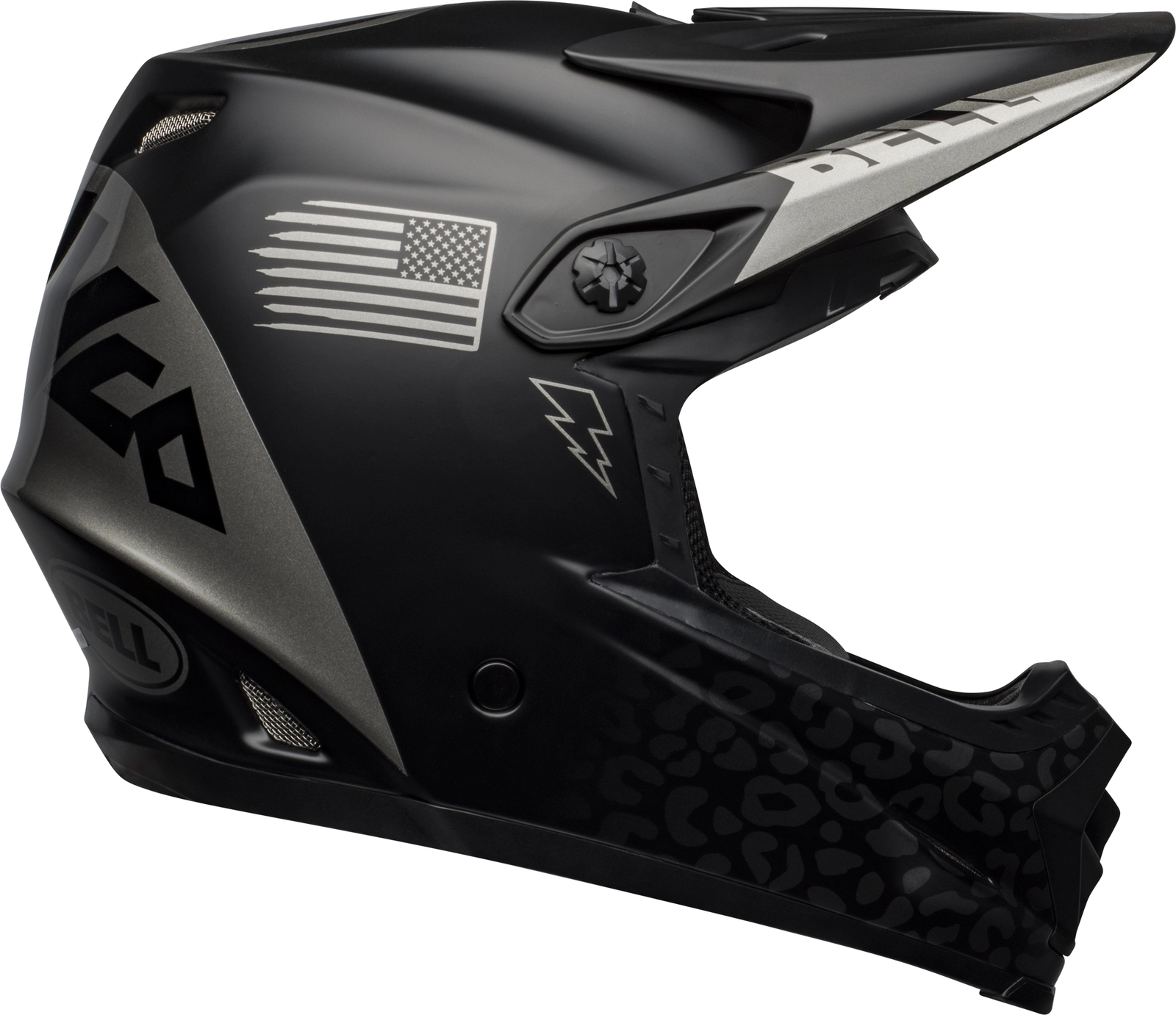 Bell Youth Moto-9 Mips Slayco Matte Black Grey Helmet - Black - Small/Medium - Youth 3 Bell Youth Moto-9 Mips Slayco Matte Black Grey Helmet - Black - Small/Medium - Youth