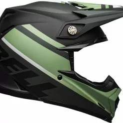 Bell Moto-9 MIPS Prophecy Helmet - Black/Green - M