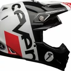 Bell #MOTO9 FLX SE 7 GLXY BK/RD S