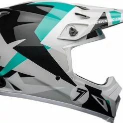 Bell MX-9 MIPS Special Edition Seven Battleship Aqua Helmet - Blue - 2X-Large - Adult