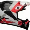 Bell MX-9 MIPS SE Seven Battleship Helmet - Black/White/Red - M -Outlet Helmets Store BE7131635
