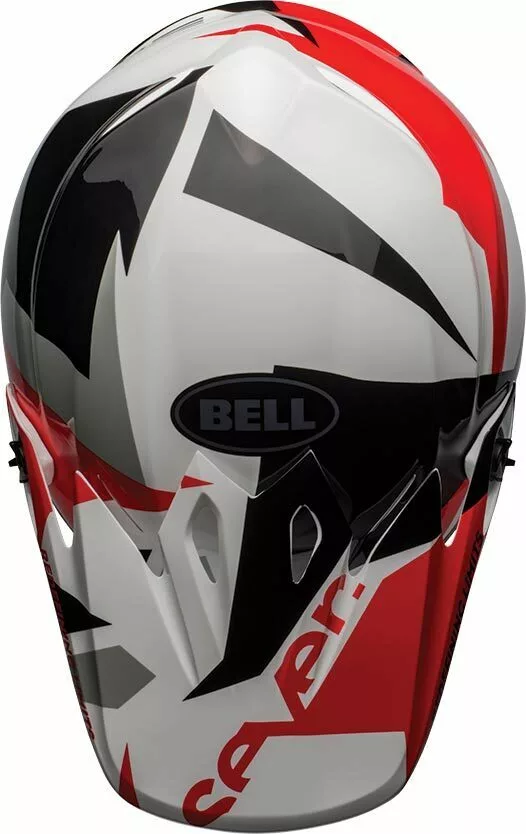 Bell MX-9 MIPS SE Seven Battleship Helmet - Black/White/Red - M 5 Bell MX-9 MIPS SE Seven Battleship Helmet - Black/White/Red - M - Image 3