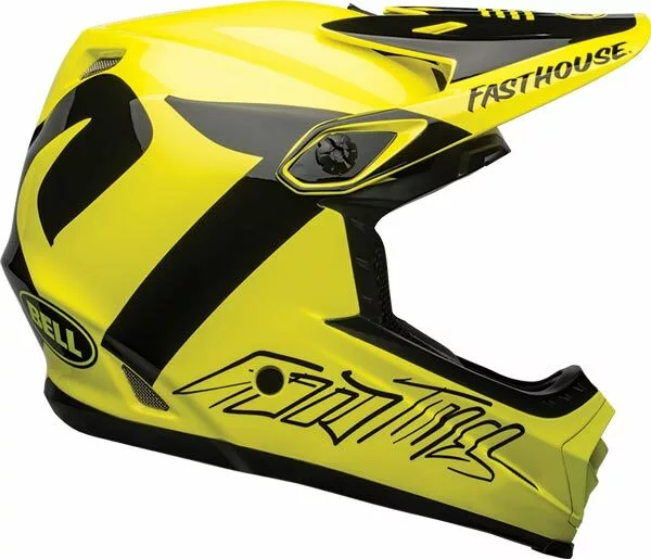 Bell Moto-9 MIPS Youth Special Edition Fast House Yellow Helmet - Unisex - Small/Medium - Youth - Yellow 3 Bell Moto-9 MIPS Youth Special Edition Fast House Yellow Helmet - Unisex - Small/Medium - Youth - Yellow