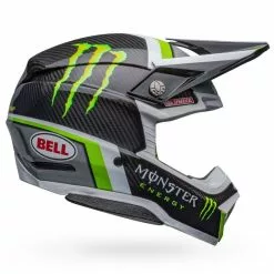 Bell 2022 Moto-10 Spherical Pro Circuit Replica Helmet - Black/Green - M