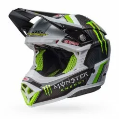 Bell 2022 Moto-10 Spherical Pro Circuit Replica Helmet - Black/Green - M -Outlet Helmets Store BE7136014 3