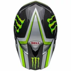 Bell 2022 Moto-10 Spherical Pro Circuit Replica Helmet - Black/Green - M -Outlet Helmets Store BE7136014 8