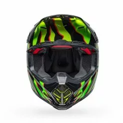 Bell Moto-9S Flex Claw Helmet - Black/Green - S -Outlet Helmets Store BE7136070 2