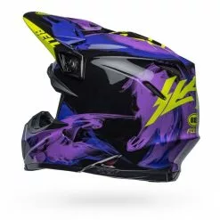 Bell Moto-9S Flex Slayco Black Purple Helmet - Unisex - Large - Adult - Black/Purple -Outlet Helmets Store BE7136080 5