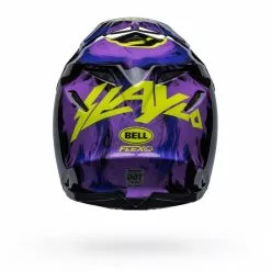 Bell Moto-9S Flex Slayco Black Purple Helmet - Unisex - Large - Adult - Black/Purple -Outlet Helmets Store BE7136080 6