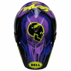 Bell Moto-9S Flex Slayco Black Purple Helmet - Unisex - Large - Adult - Black/Purple -Outlet Helmets Store BE7136080 8