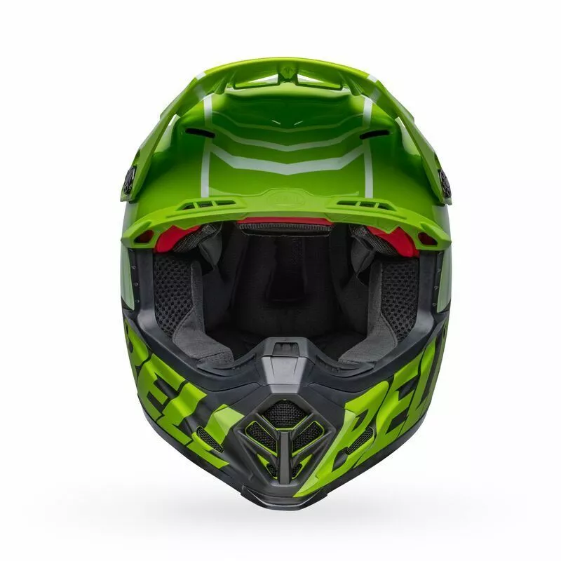 Bell Moto-9S Flex Sprint Green Black Helmet - Black - Small - Adult 5 Bell Moto-9S Flex Sprint Green Black Helmet - Black - Small - Adult - Image 3