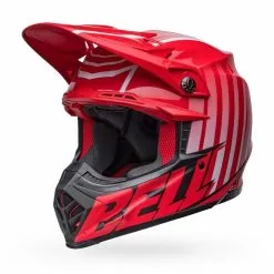 Bell Moto-9S Flex Sprint Red Black Helmet - Unisex - Medium - Adult - Red/Black -Outlet Helmets Store BE7136155 3