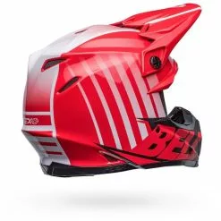 Bell Moto-9S Flex Sprint Red Black Helmet - Unisex - Medium - Adult - Red/Black -Outlet Helmets Store BE7136155 7
