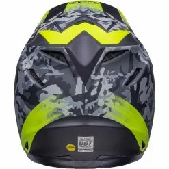 Bell Moto-9 MIPS Venom Matte Black Camo Hi Viz Helmet -Outlet Helmets Store BE7136218 P 2