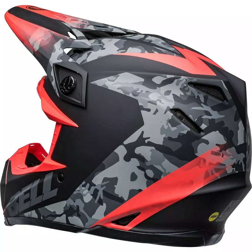 Bell Moto-9 MIPS Venom Matte Black Camo Infrared Helmet 4 Bell Moto-9 MIPS Venom Matte Black Camo Infrared Helmet - Image 2