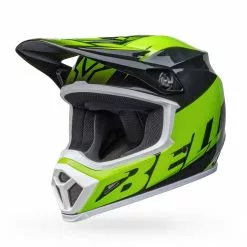 Bell MX9 MIPS Disrupt Helmet - Black/Green - S -Outlet Helmets Store BE7136235 p 2
