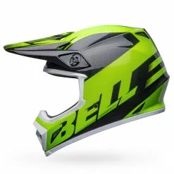 Bell MX9 MIPS Disrupt Helmet - Black/Green - S -Outlet Helmets Store BE7136235 p 3
